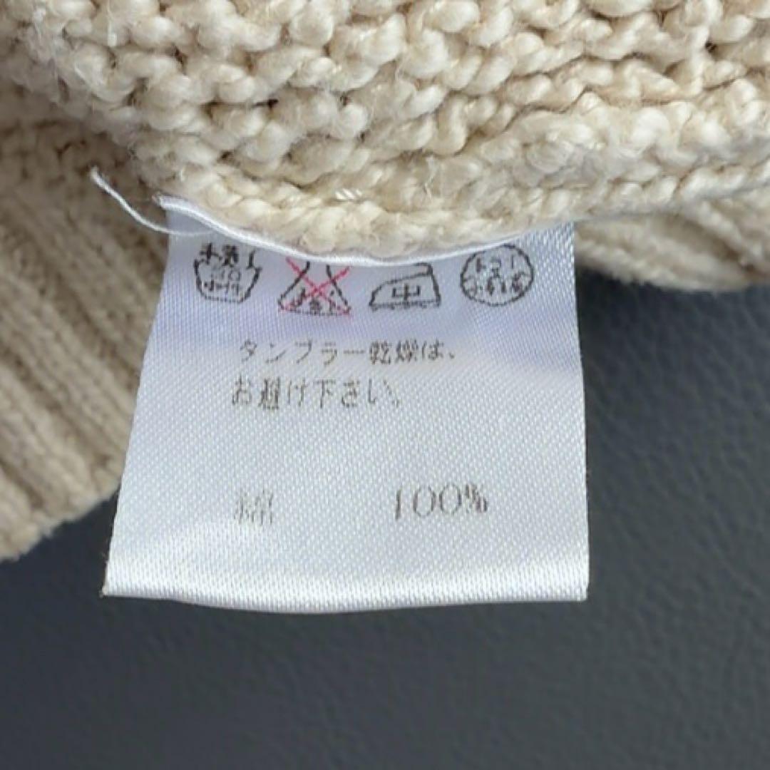 ロロピアーナ　ジップアップセーター　ブルゾン　ジャケット　コットン　ドライバーズ