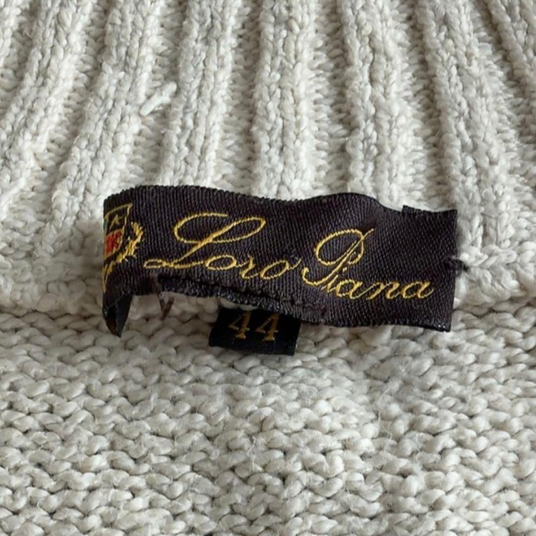 ロロピアーナ　ジップアップセーター　ブルゾン　ジャケット　コットン　ドライバーズ