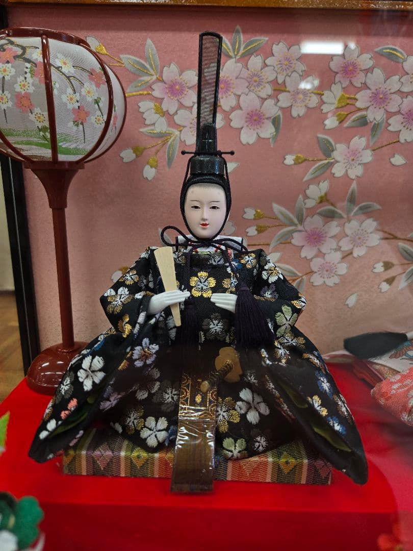 【一点限り】雛人形　ケース飾り　K16