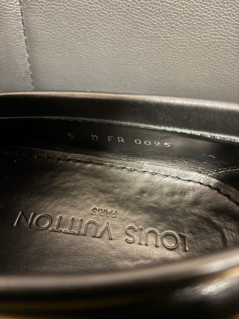 LOUIS VUITTON ルイヴィトン　ダミエローファーシューズ　24.5㎝