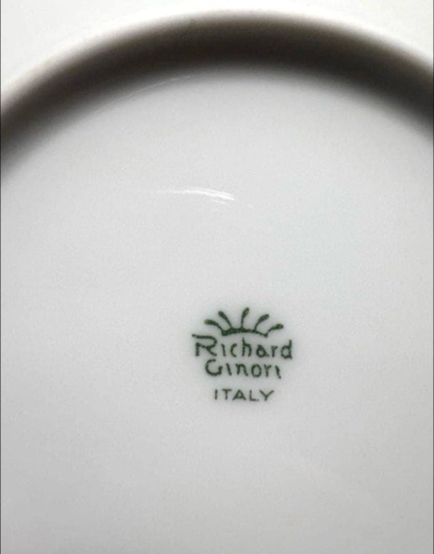 【山北のお嬢　価格変更】 ジノリ　フェリーチェプルーン　小皿　6枚セット