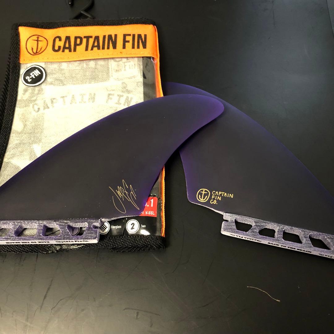 キャプテンフィン ジェフマッカラム キールフィン フューチャーフィン ツイン