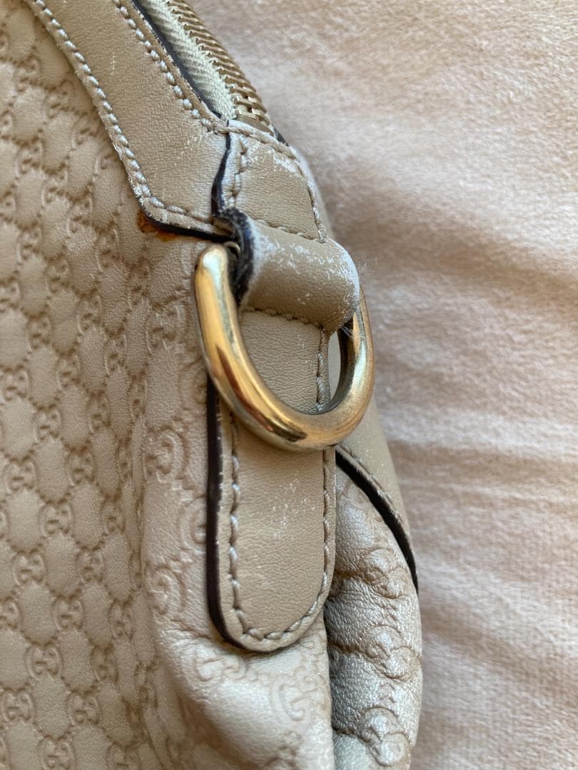 グッチ 309614 レザー マイクロシマ 2WAY ショルダーバッグ