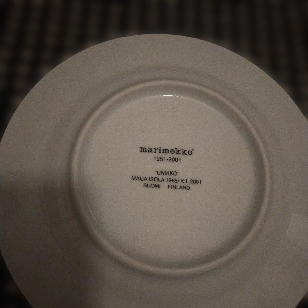 マリメッコ プレート２枚組み♡50周年記念モデル (未使用に近い)