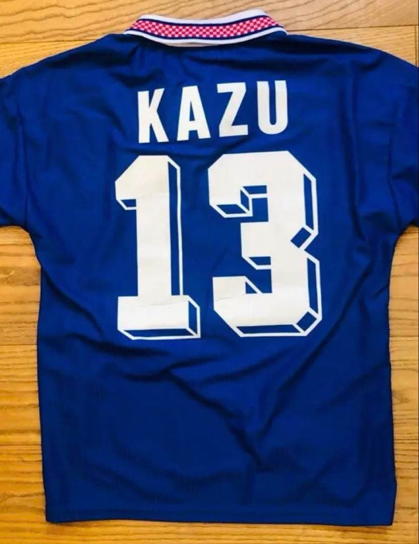 1999 三浦知良 キングカズ クロアチアザグレブ ユニフォーム 新品 タグ付き