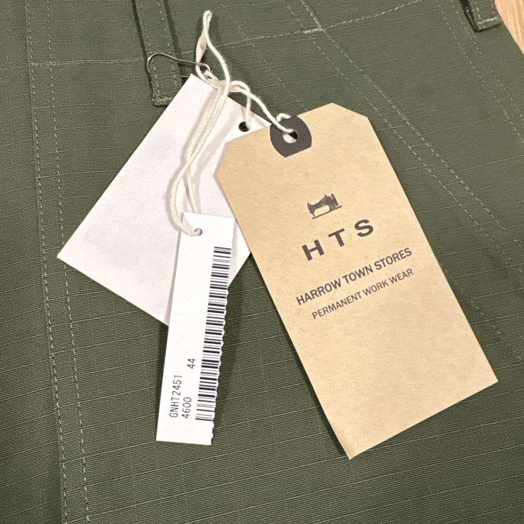 HTS リップストップ ベイカーパンツ オリーブ 44