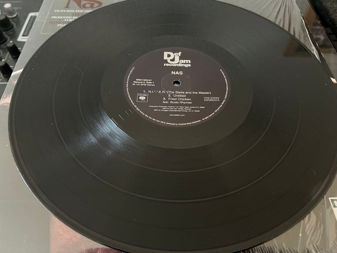 Nas – Untitled 2LP オリジナル レコード