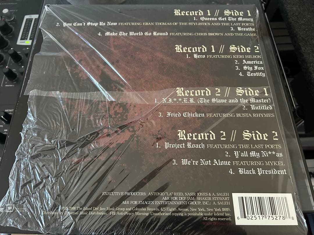 Nas – Untitled 2LP オリジナル レコード