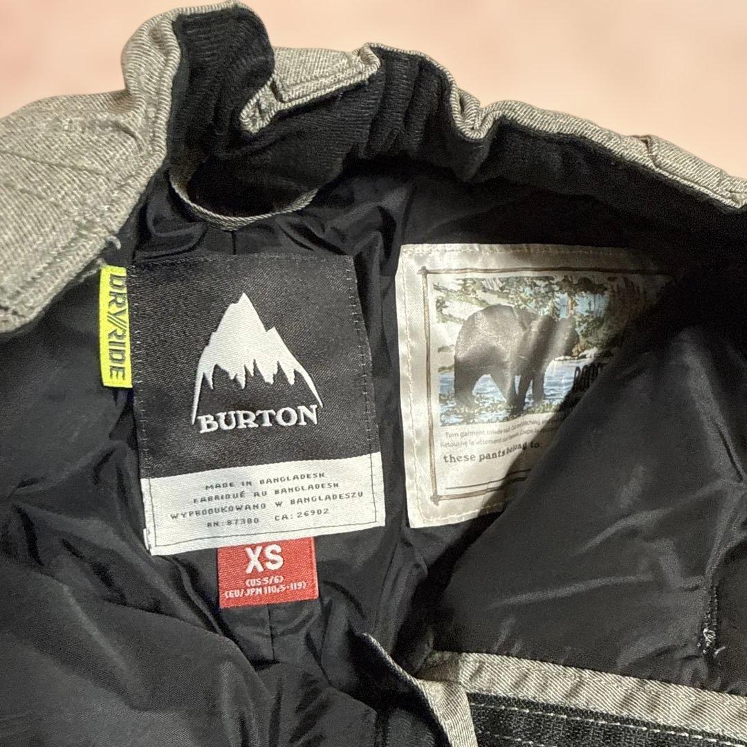 BURTON スキーウェア XS マルチカラー