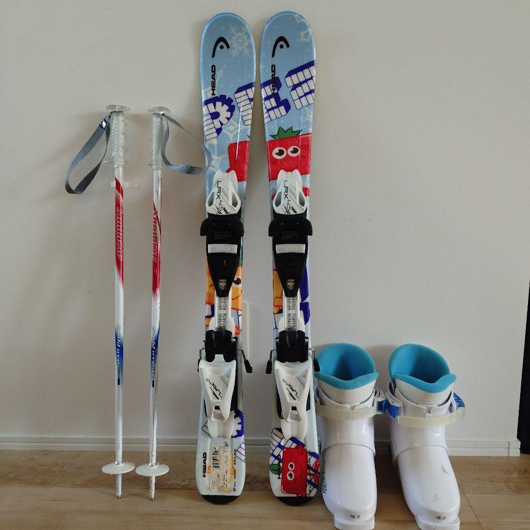 【たか】HEAD LRX 45 スキーセット　PEZ 87cm