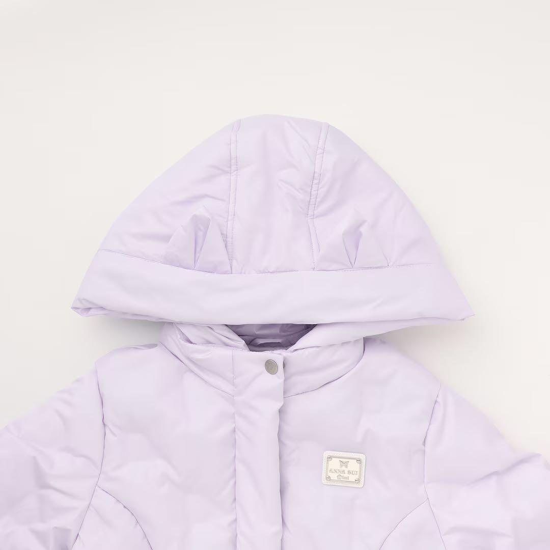 花*花様 新品タグ付き　ANNA SUI mini 中綿ネコブルゾン　紺115-