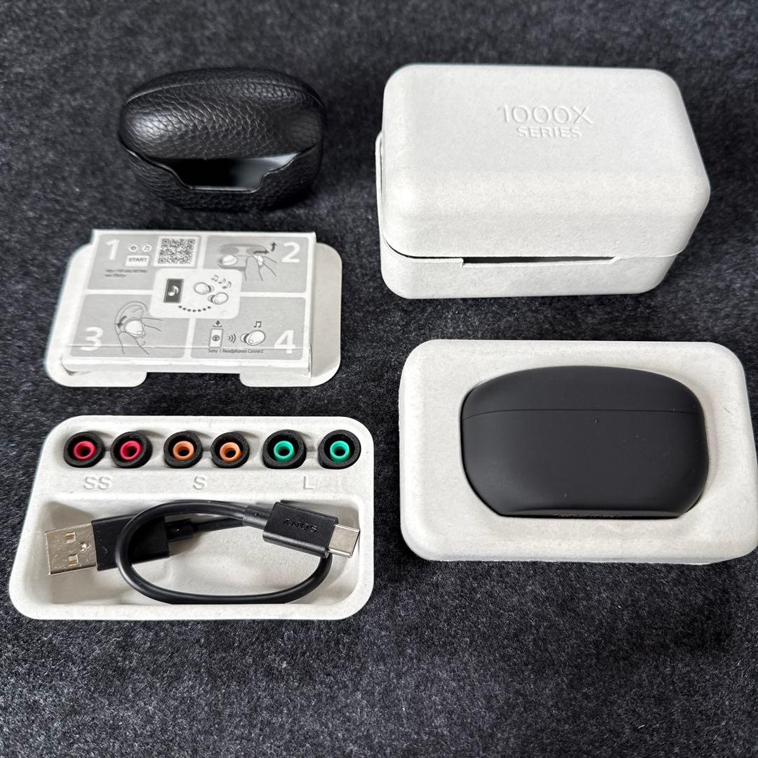 ソニーワイヤレスノイズキャンセリングイヤホン WF-1000XM5 ケース付き