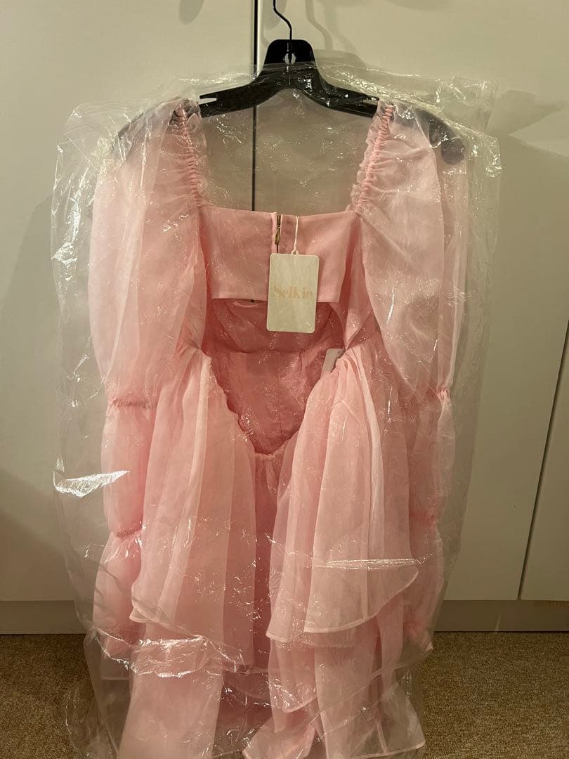 selkie ピンク　ミニ　ドレス　ワンピース　新品未使用
