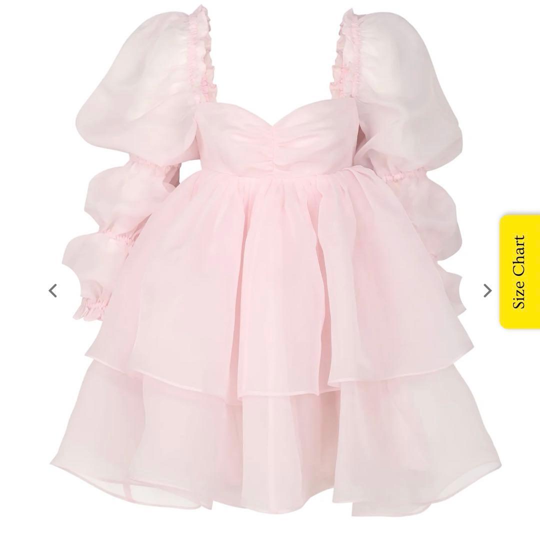 selkie ピンク　ミニ　ドレス　ワンピース　新品未使用