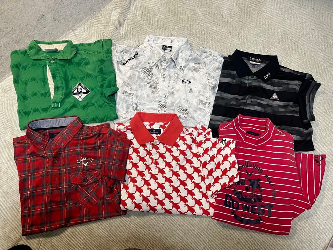 激安！ブランドゴルフウェアー10点セットCallaway他