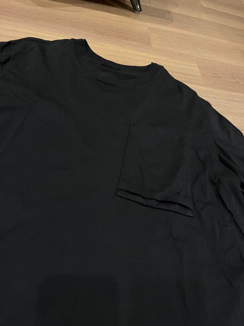 モンクレール　黒 長袖カットソー