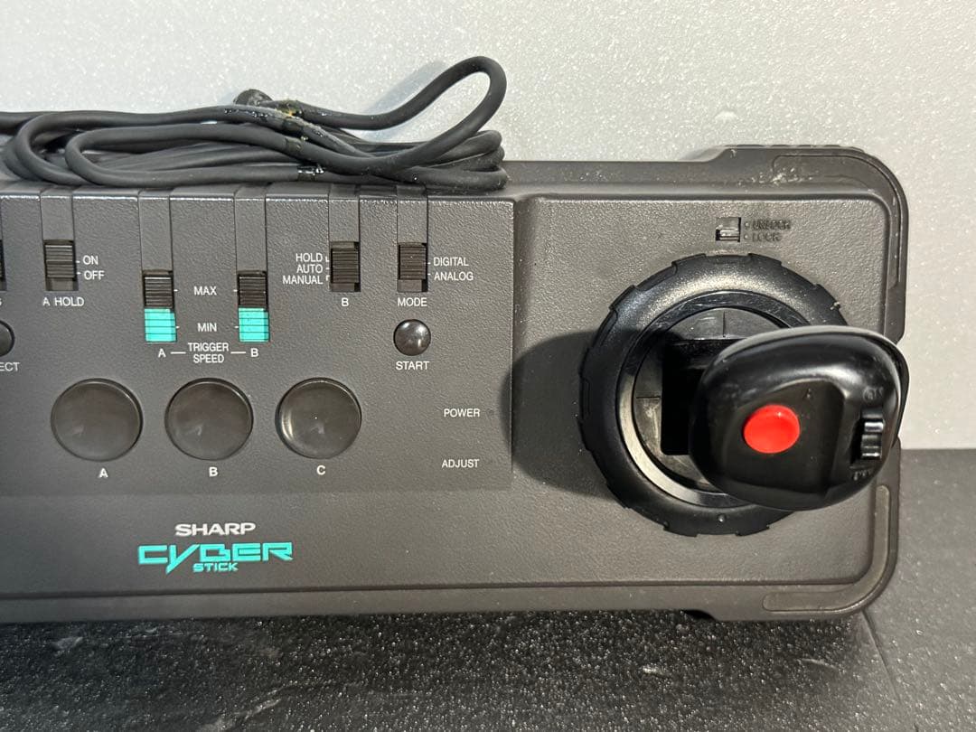 シャープ　x68000 サイバースティック　インテリジェントコントローラー