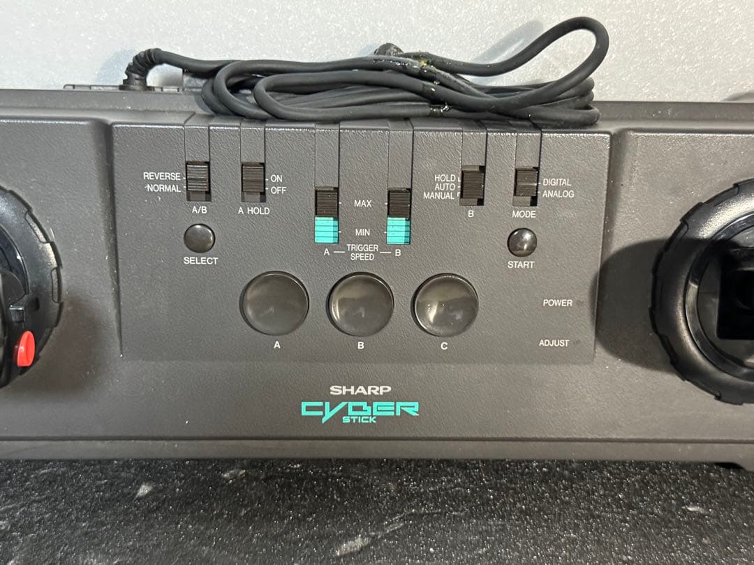 シャープ　x68000 サイバースティック　インテリジェントコントローラー