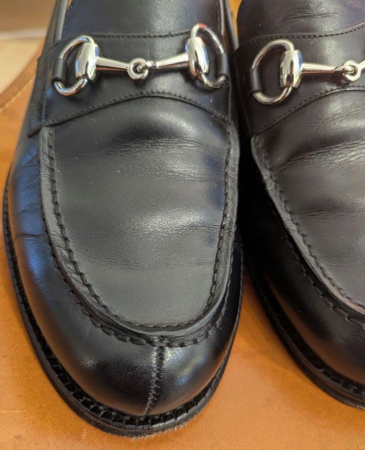 り*ん様 美品 Jalan Sriwijaya ビットローファー ブラック 98