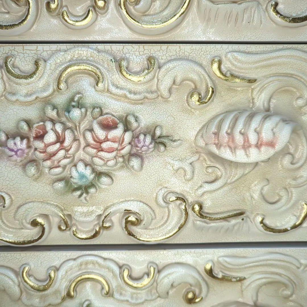 ロココ調 チェスト キャビネット 5段 ゴージャス 姫系