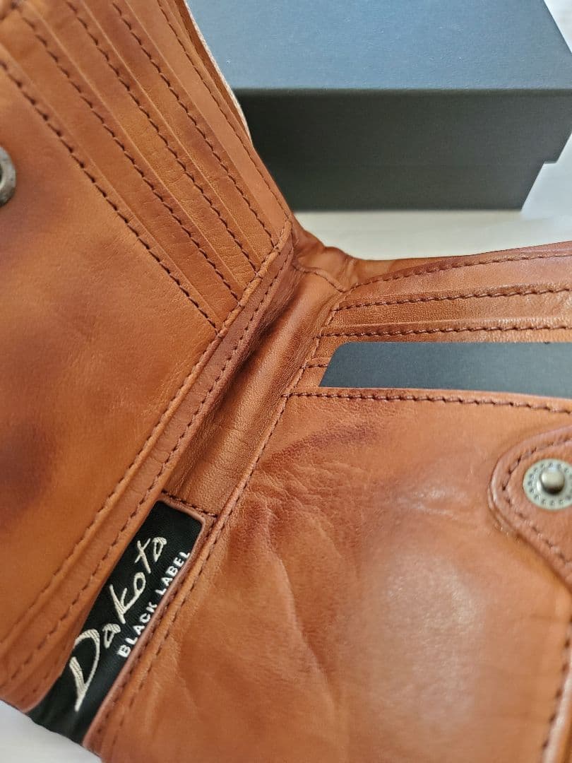【廃盤】Dakota ダコタ バルバロ 二つ折り財布 ブラウン 茶
