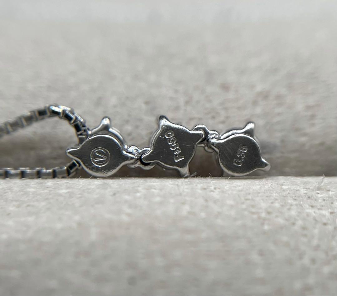 JA150★高級 ヴァンドーム青山 ダイヤモンド0.35ct pt950 ヘッド