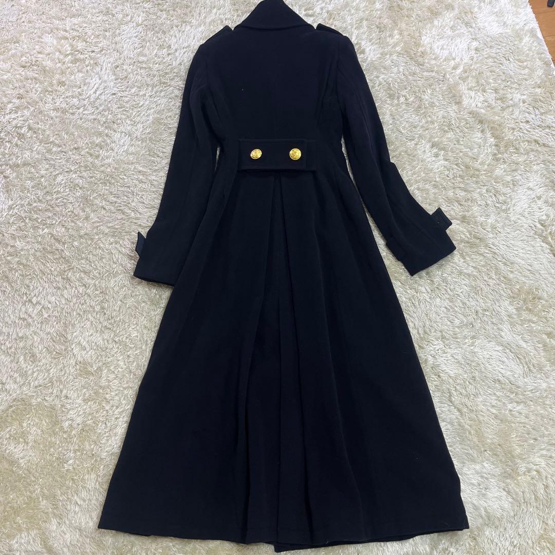 なお スライ ベビドンコート 安室奈美恵 着用モデル 金ボタン カシミヤ