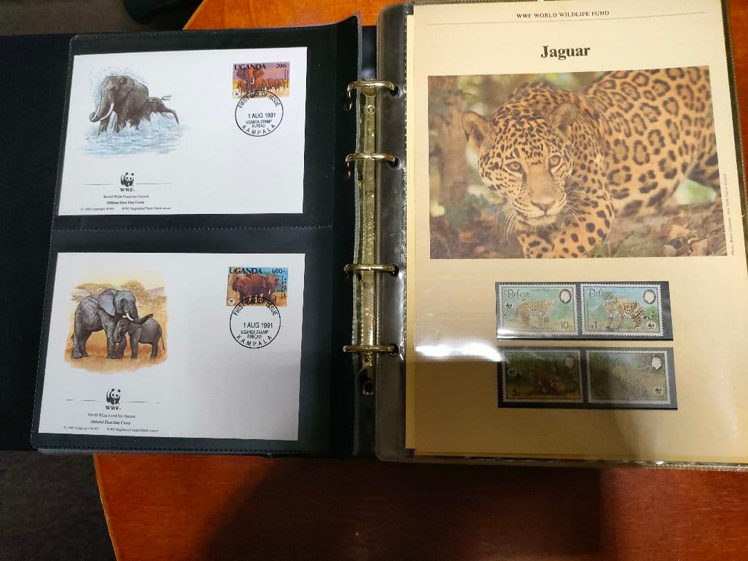 WWF 切手アルバム