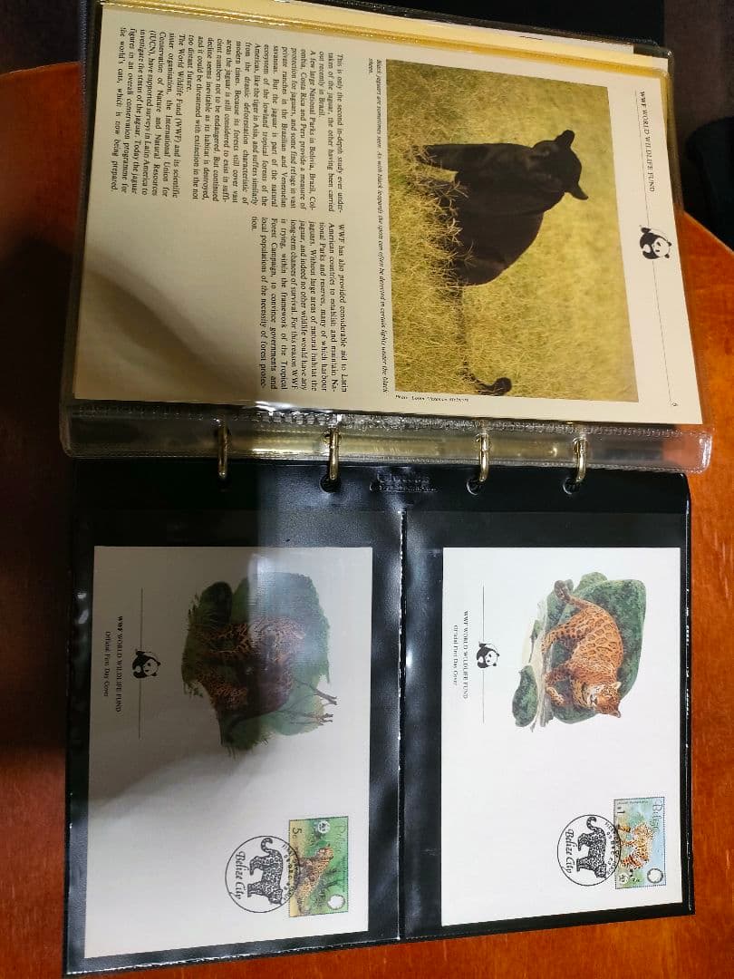 WWF 切手アルバム