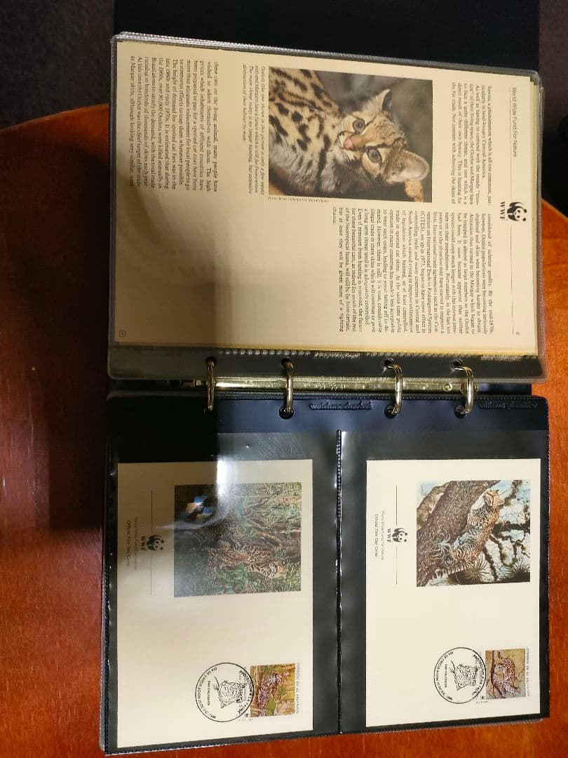 WWF 切手アルバム