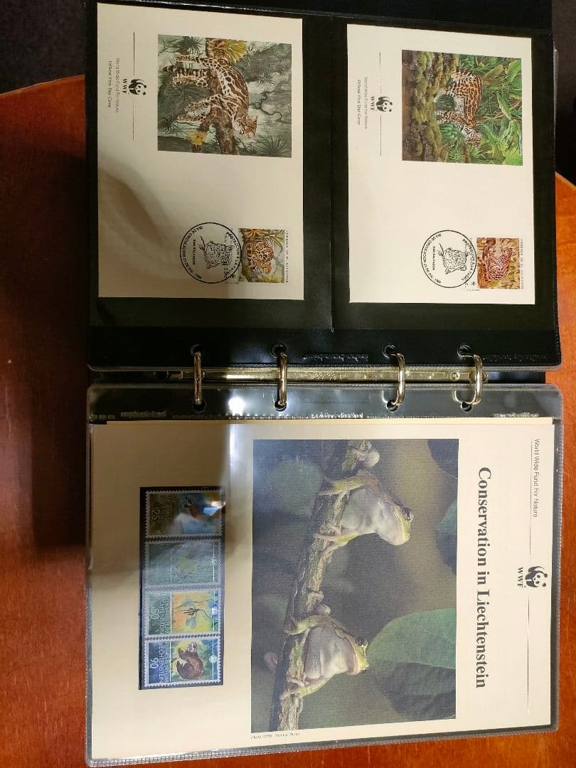 WWF 切手アルバム