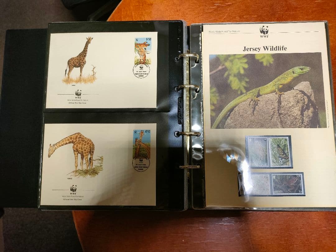 WWF 切手アルバム