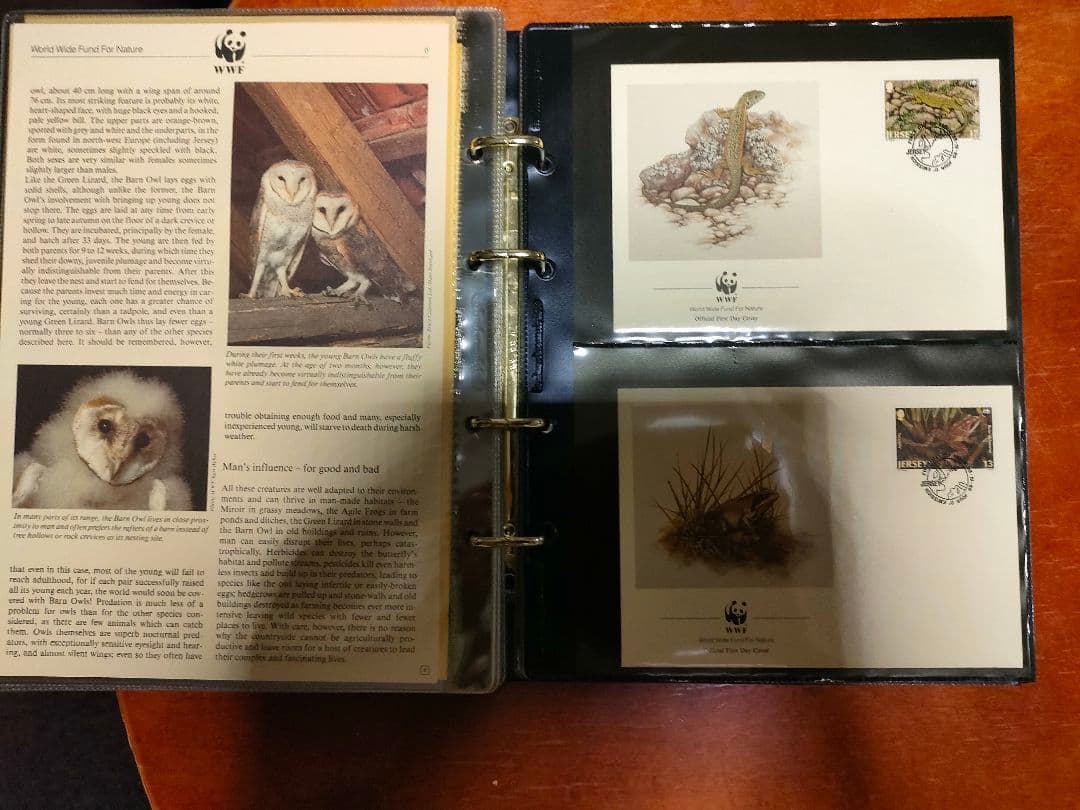 WWF 切手アルバム