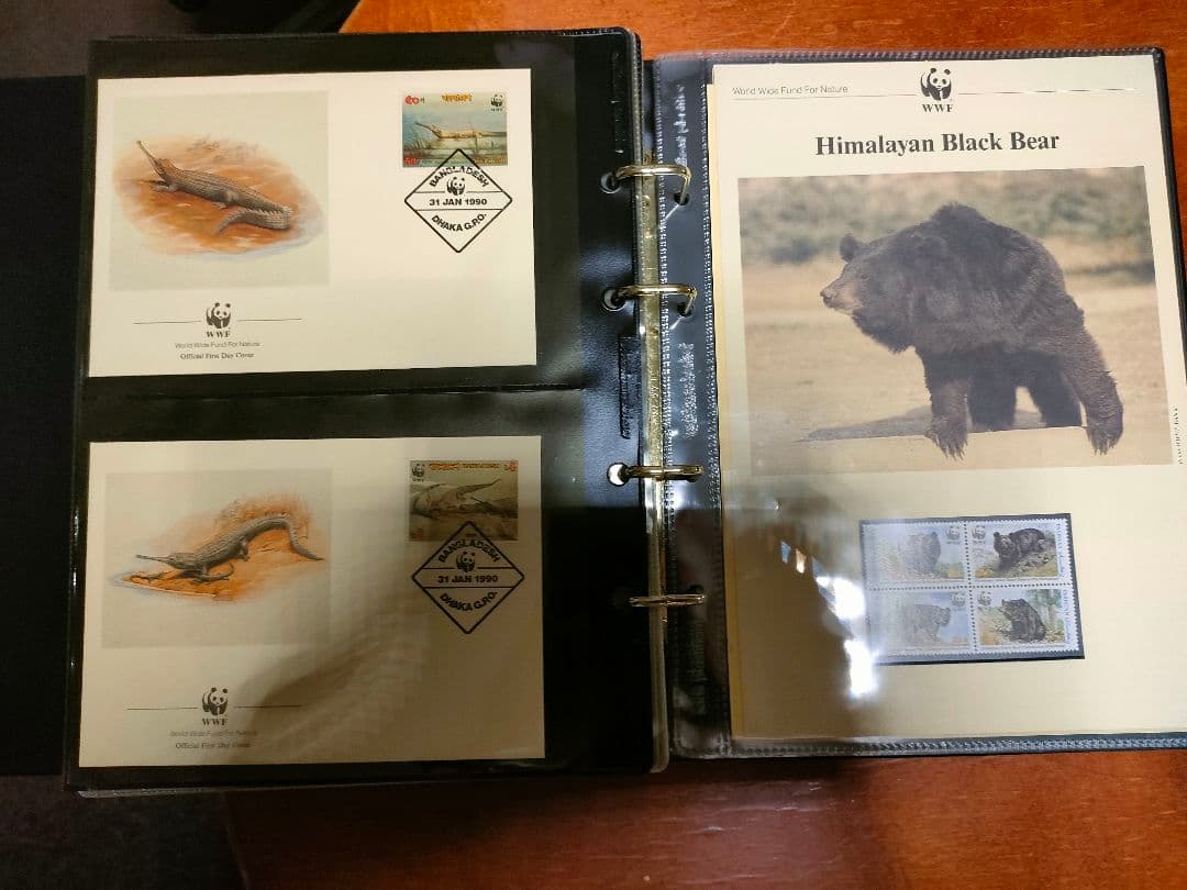 WWF 切手アルバム