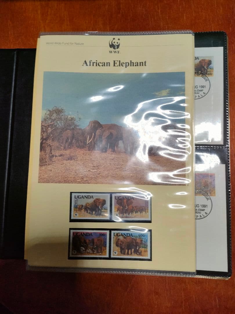 WWF 切手アルバム