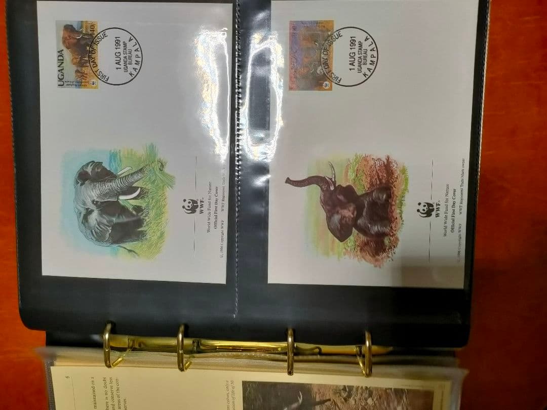 WWF 切手アルバム