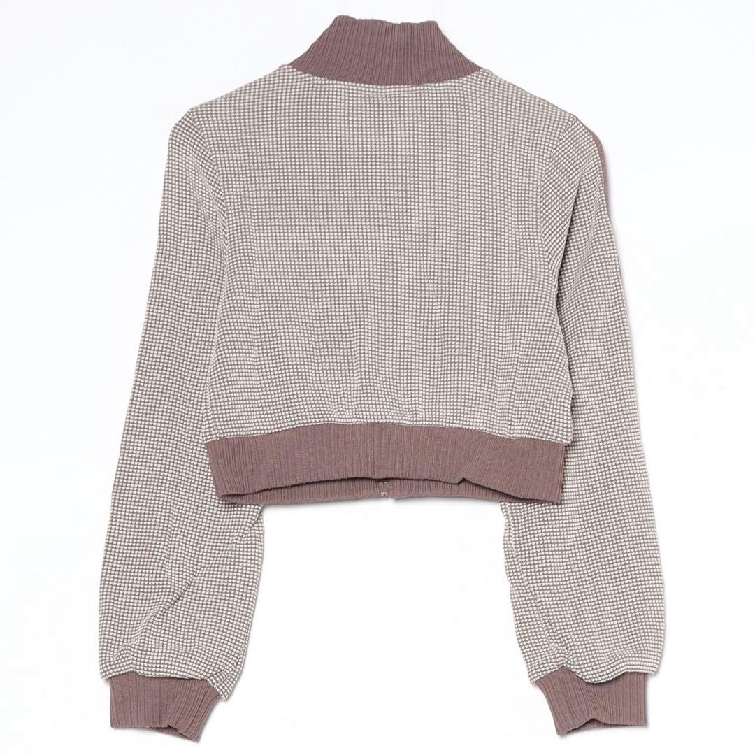 m.՞・·・՞ adidas クロップトラックトップジャケット