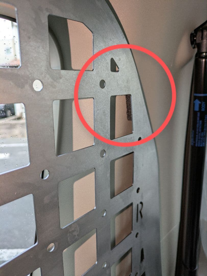 エブリィワゴン 3BA-DA17ｗインナーメッシュパネル　取り付け確認用中古品