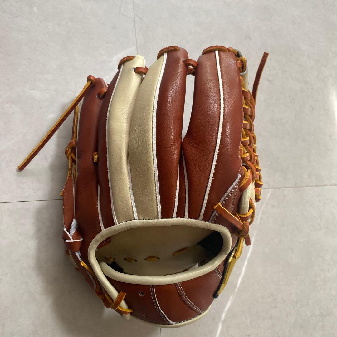 【アサナオ　】新品・未使用　アトムズ（ATOMS）軟式用グラブ 内野手用