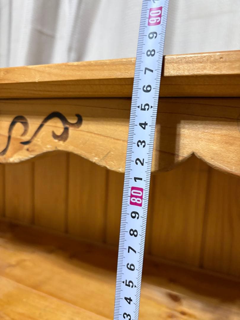 カントリー家具　ハート　キャビネット