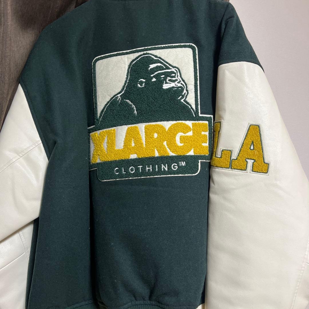 XLARGE スタジャン ダークグリーン