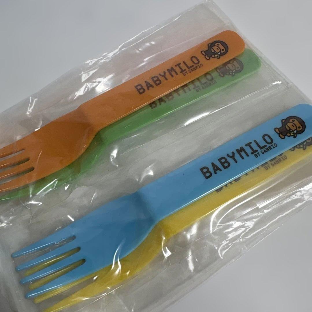 未使用　BABYMILO ベイビーマイロ プラ食器セット ピクニック