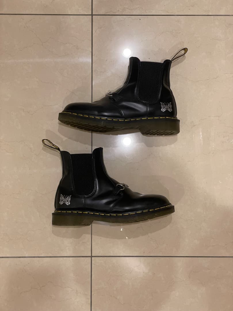 Dr.Martens × NEEDLES コラボ ブーツ