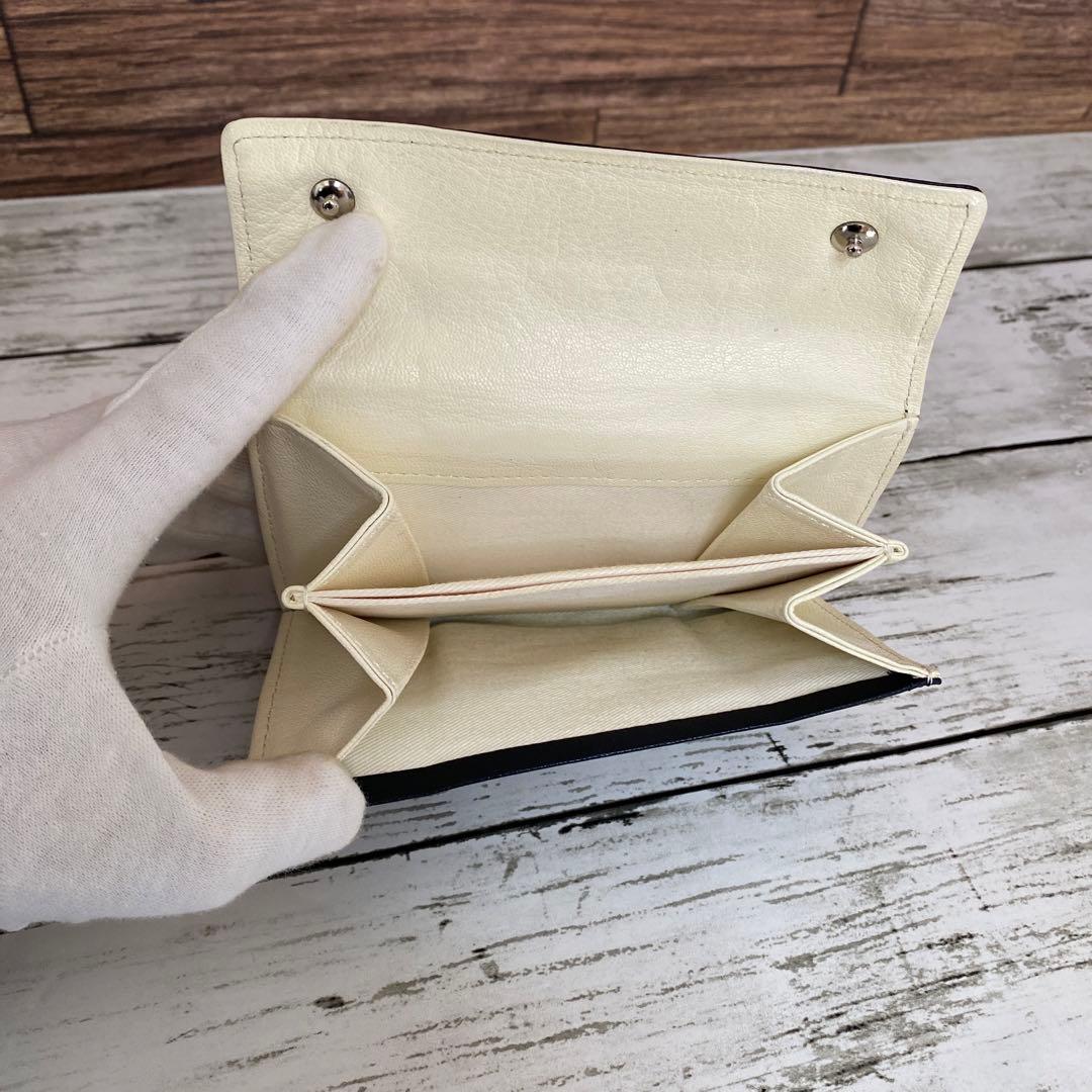 吉田カバン PORTER DOUBLE WALLET ネイビー/ナチュラル