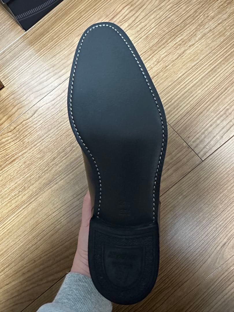 【新品】スコッチグレイン 黒　25.5cm 3E ドレスシューズ