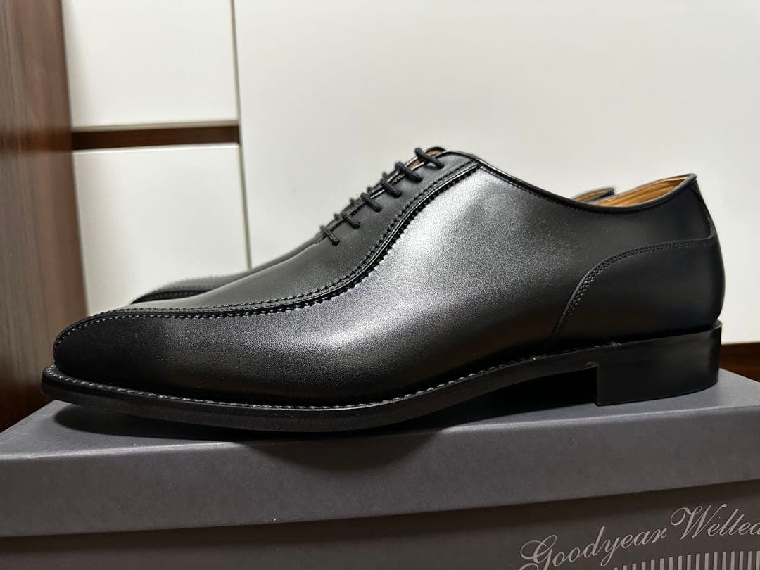 【新品】スコッチグレイン 黒　25.5cm 3E ドレスシューズ