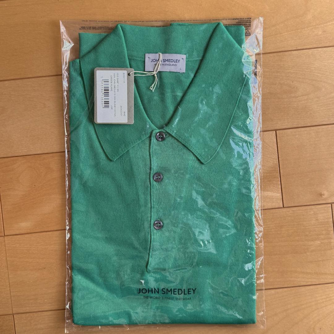 新品未使用 JOHN SMEDLEY ISIS シーアイランドコットン L