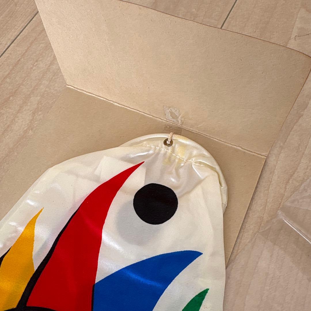 TARO 岡本太郎　紅白鯉のぼり カラフルデザイン　ビンテージレア商品