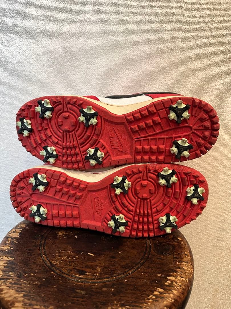 Nike ゴルフシューズ レッド/ホワイト/ブラック / ダンク