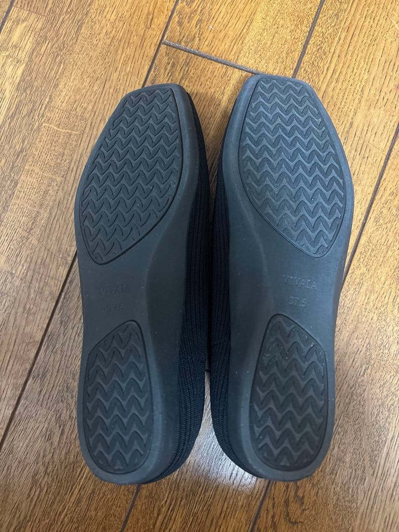 VIVAIA Margot Walker スクエアトゥ フラットシューズ37.5